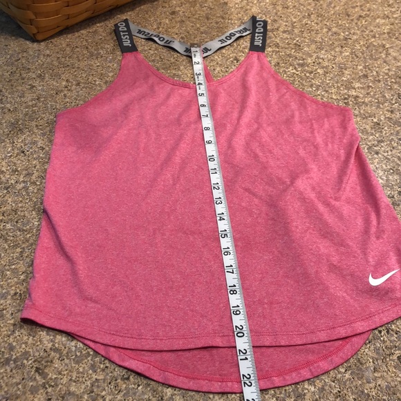 Nike Dri Fit active Pink Sleeveless Tank Top Small - Picture 6 of 17